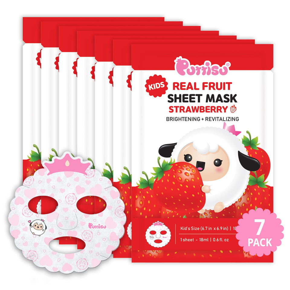 Puttisu front packaging showing strawberry 7-pack and benefits