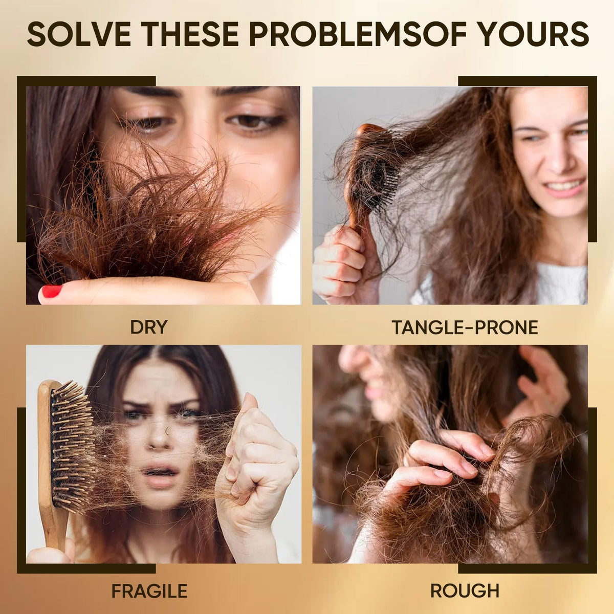 Pwkvsn mask being applied to hair in hand for easy application