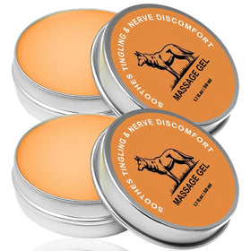 Pwkvsn front jar showing label and cooling balm benefits