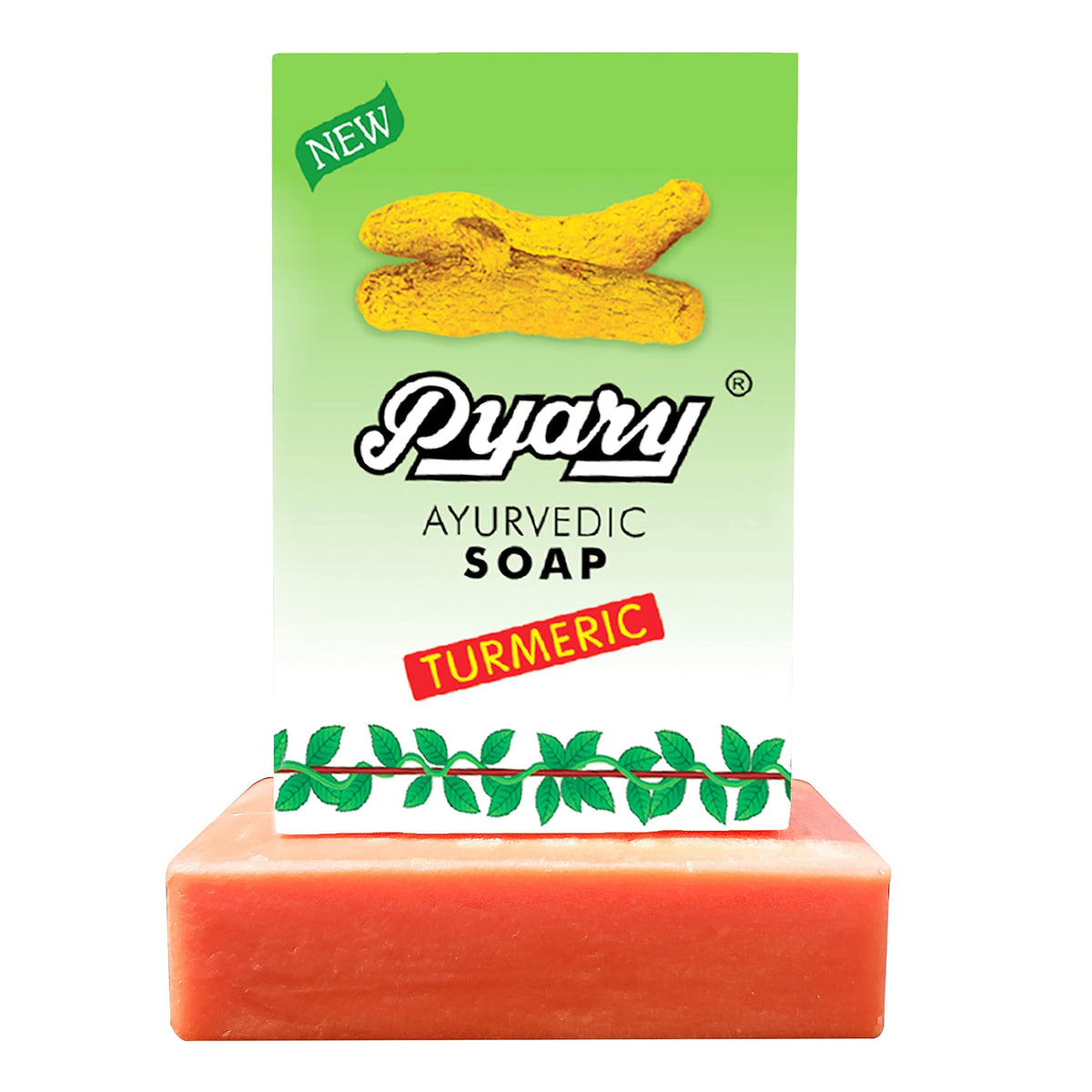 Pyary front packaging showing 12 bars and clear benefits