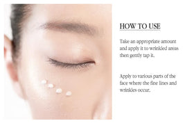 Pyunkang Yul finger applying cream to under-eye showing gentle coverage