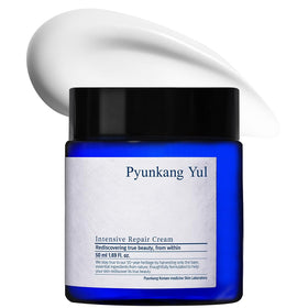 Pyunkang Yul jar front view showing clean packaging and moisturizing promise