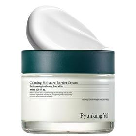 Pyunkang Yul front jar showing compact vegan moisturizer packaging and calming benefit