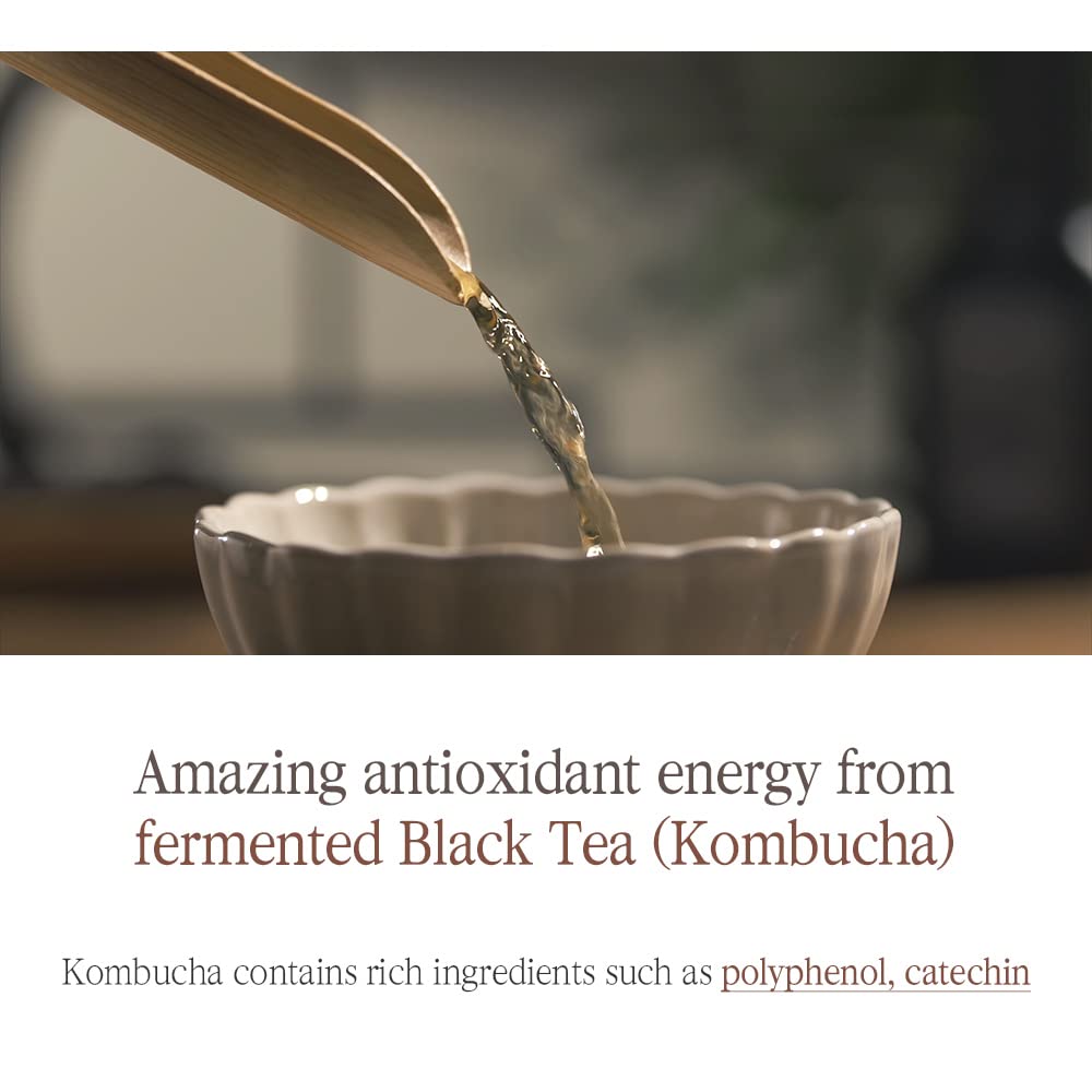 Pyunkang Yul kombucha extract visual emphasizing fermented black tea vitality