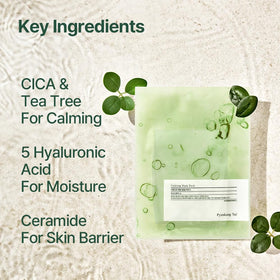 Pyunkang Yul ingredients flatlay with ceramide and panthenol for barrier support
