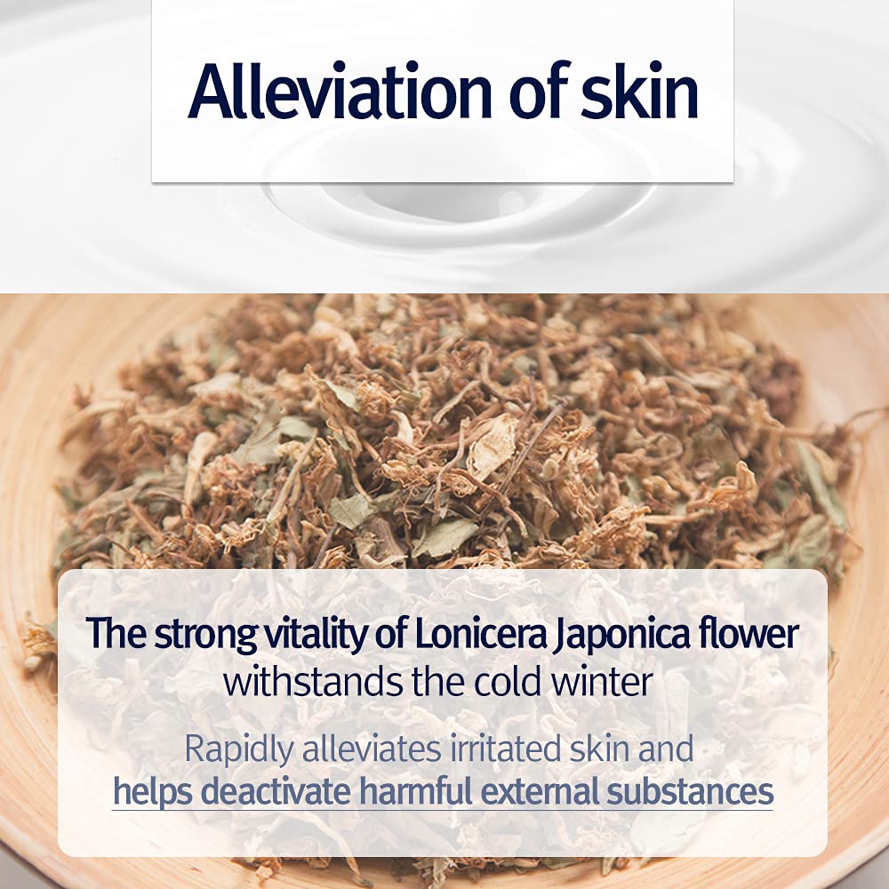 Pyunkang Yul lotion applied to forearm demonstrating non-greasy finish and quick dry-down