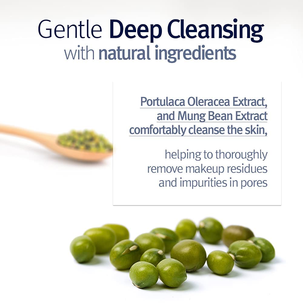 Pyunkang Yul removing makeup from cotton pad demonstrating gentle effective cleansing