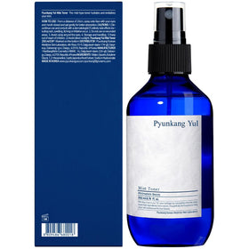 Pyunkang Yul spray nozzle releasing fine mist for even application