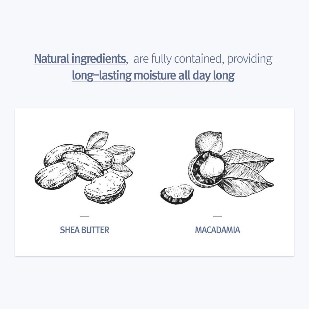 Pyunkang Yul cream on hand demonstrating spreadability and immediate smoothing effect