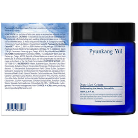 Pyunkang Yul cream in bathroom setting conveying everyday skincare routine ease