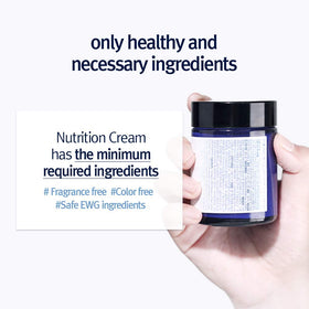 Pyunkang Yul applying cream to face illustrating barrier support and non-greasy finish