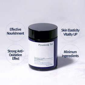 Pyunkang Yul open jar showing creamy texture for deep hydration and smooth application