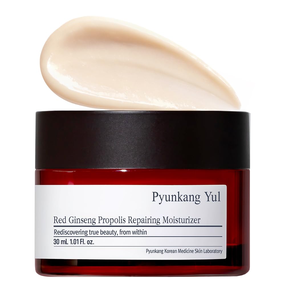 Pyunkang Yul opened cream texture close-up highlighting rich, melt-in hydration