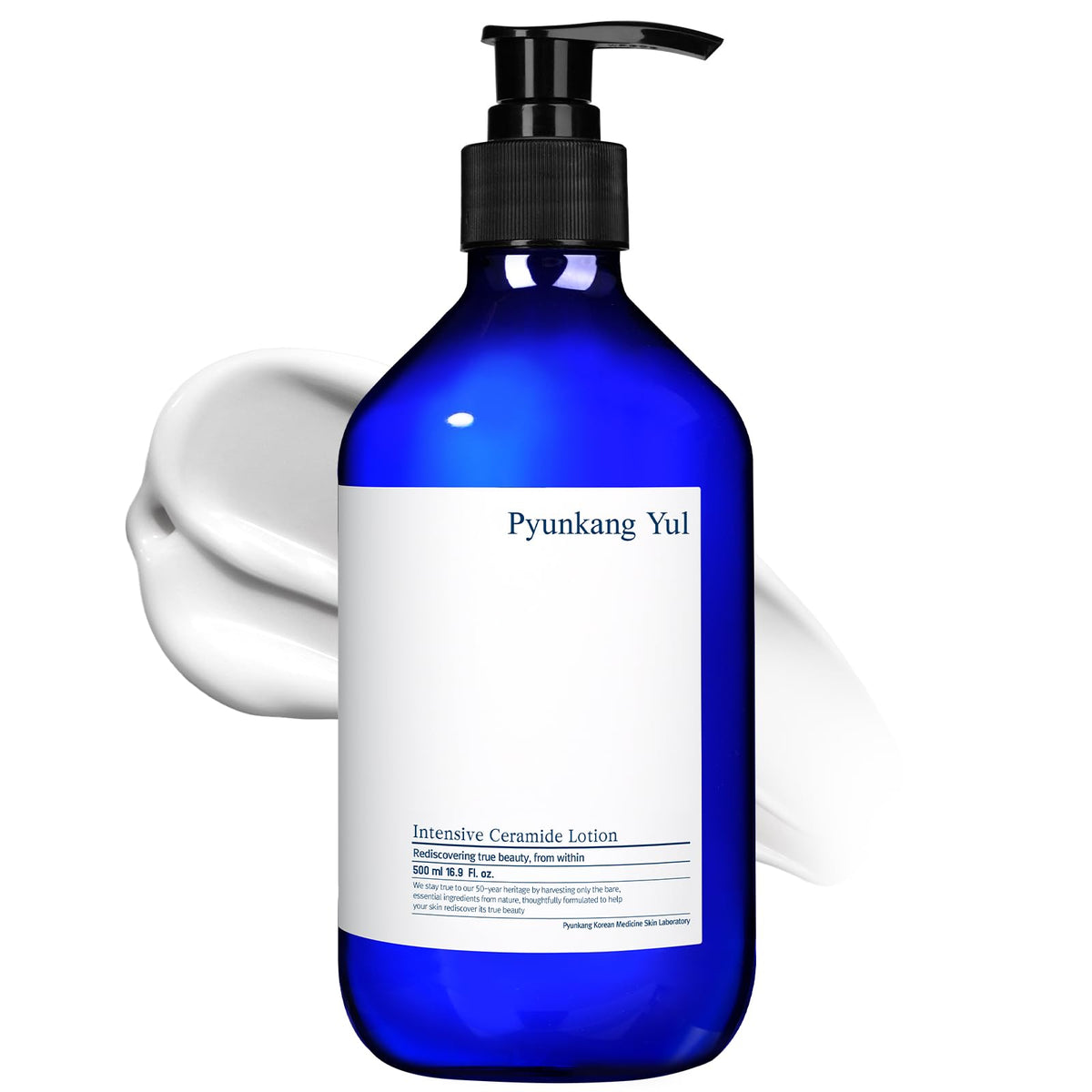Pyunkang Yul front packaging showing bottle and hygienic pump benefit quick dispensing
