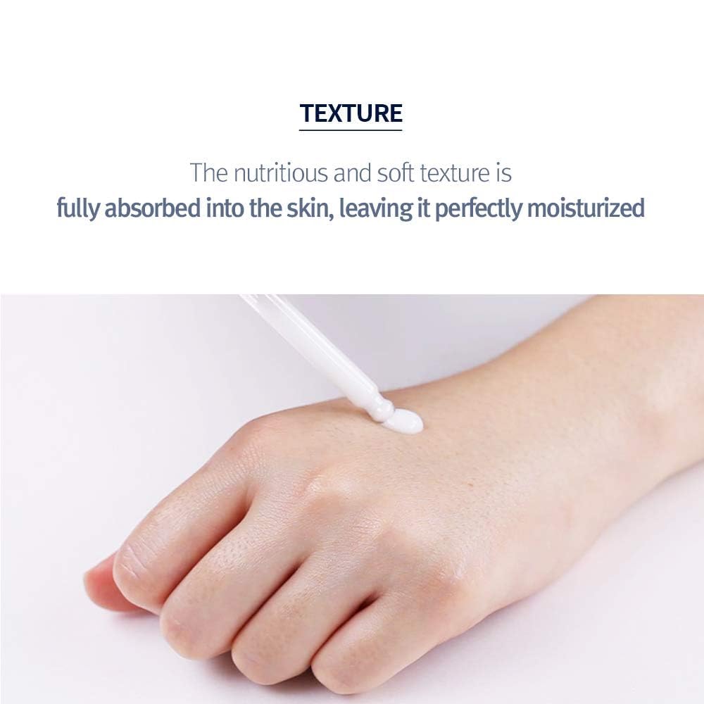 Pyunkang Yul serum droplet on skin showing quick absorption and hydrating effect