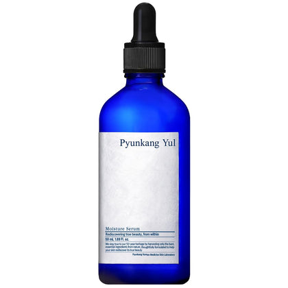 Pyunkang Yul front bottle shot showing clean packaging and calm skincare benefits