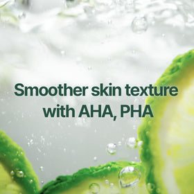 Pyunkang Yul pad saturated with serum showing instant hydration benefit