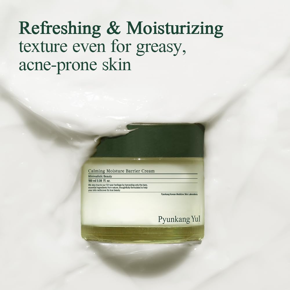 Pyunkang Yul jar held in hand showing 100ml scale and travel-friendly benefit