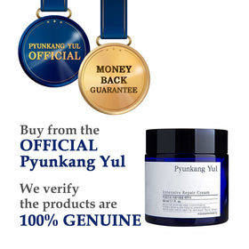 Pyunkang Yul cream texture close-up showing lightweight nourishing finish