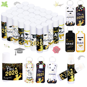 QAUYETM front packaging showing full 36-piece graduation set and convenience