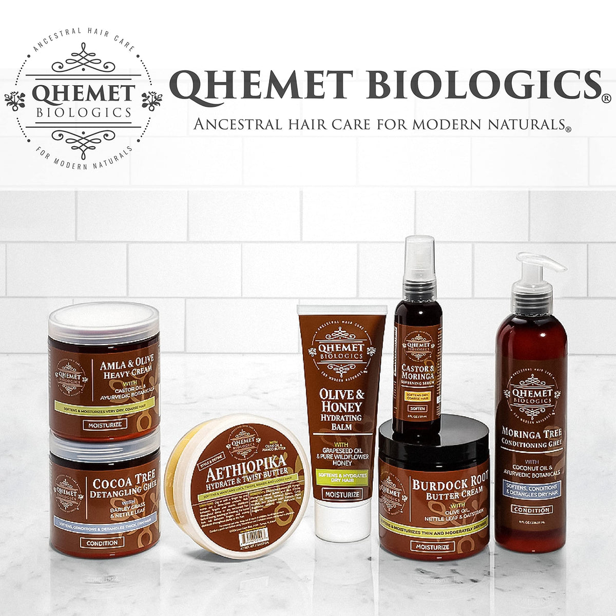 Qhemet Biologics conceptual before and after graphic illustrating improved scalp environment
