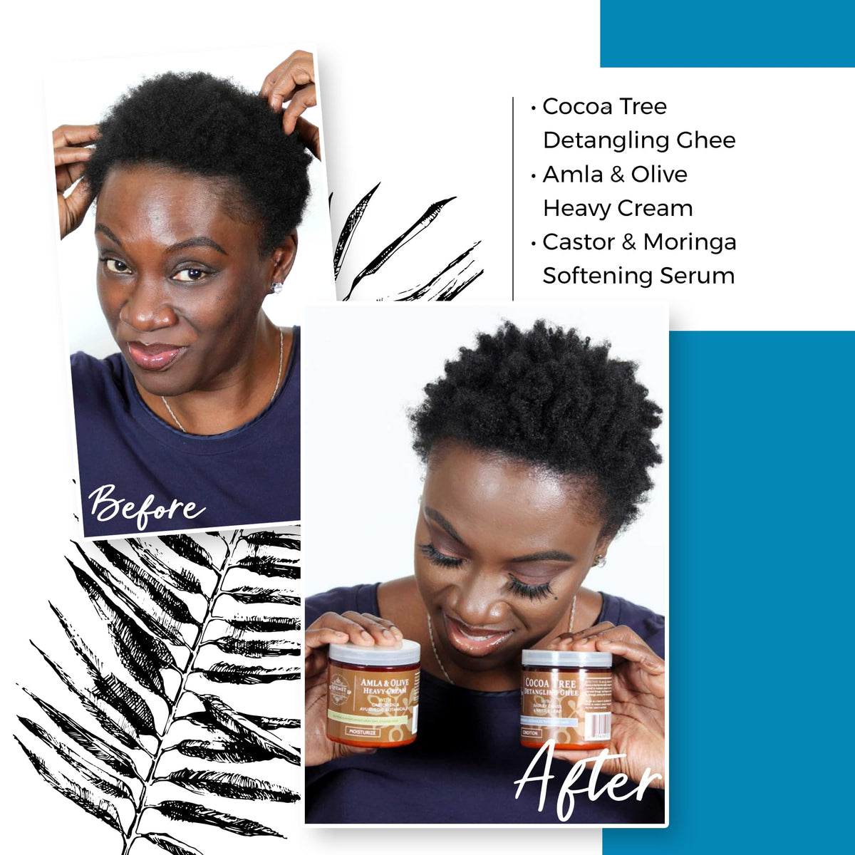 Qhemet Biologics botanical ingredients layout highlighting natural formulation