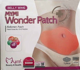 QIANSOTO front packaging showing 10-piece belly patches and product branding benefits