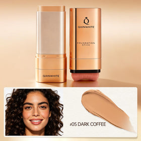 QIANWHITE dual-ended stick open with brush highlighting quick application