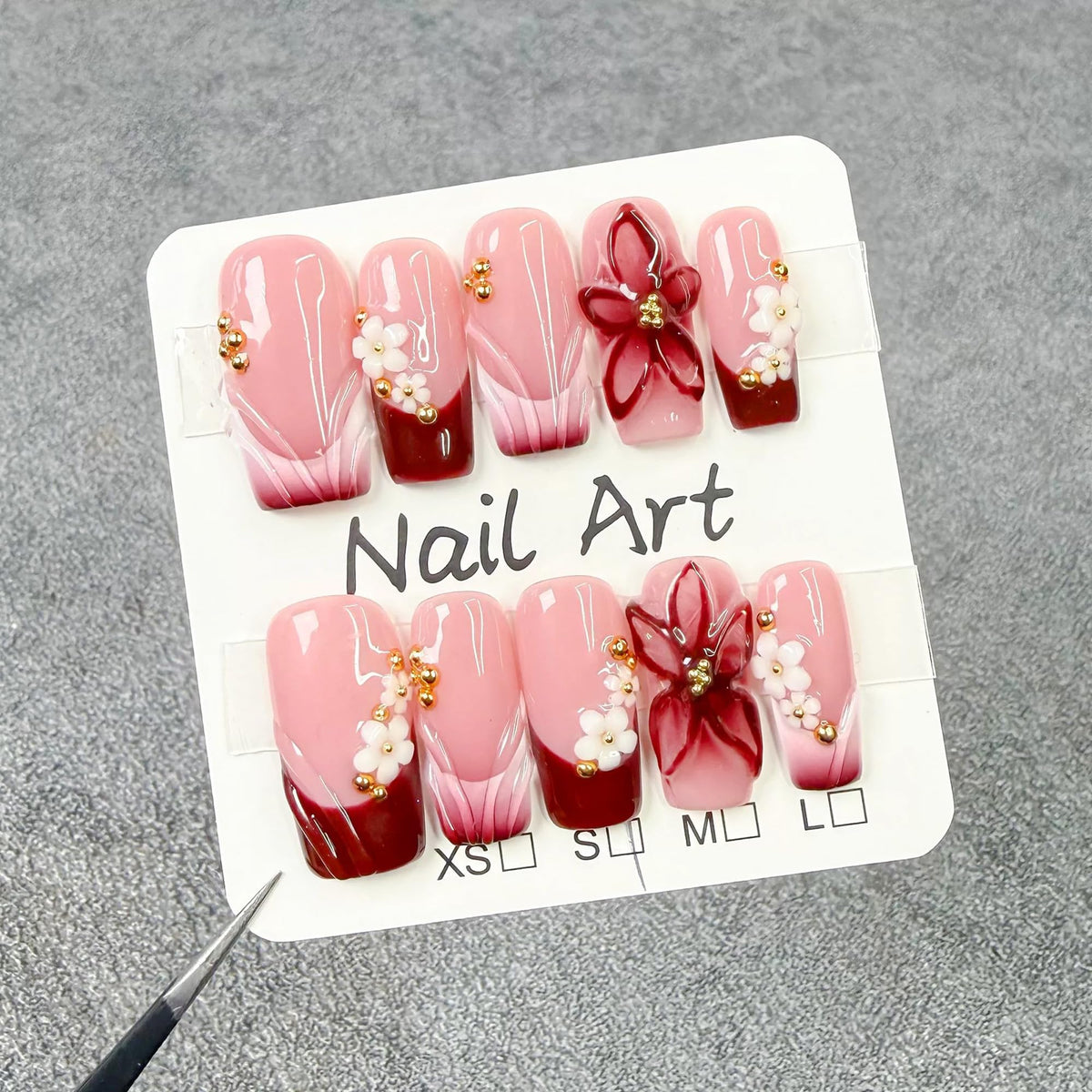 Qicaijia close-up of 3D flower detail highlighting handcrafted texture and elegance