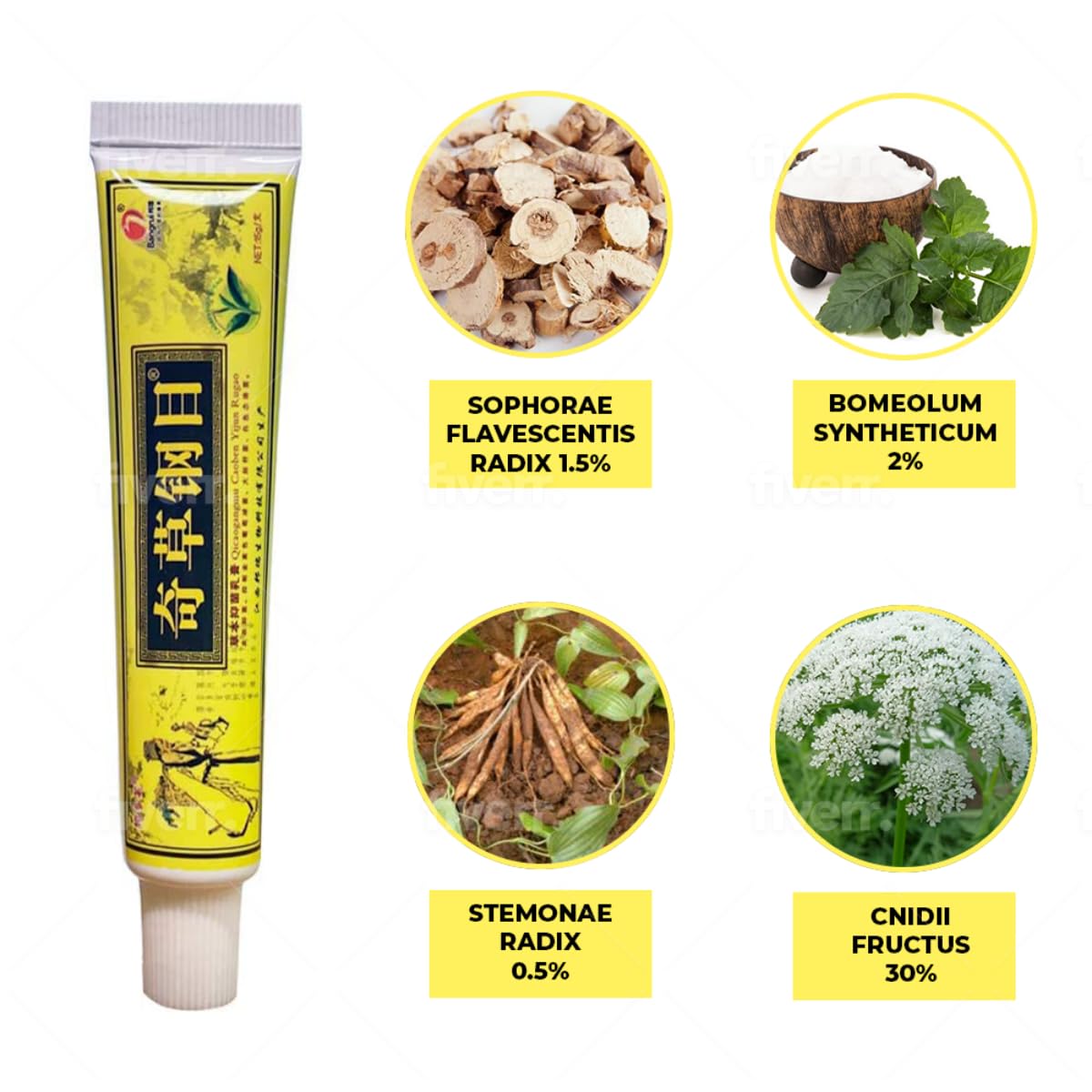QICAOGANGMU traditional herbs and botanicals arrangement highlighting natural sources