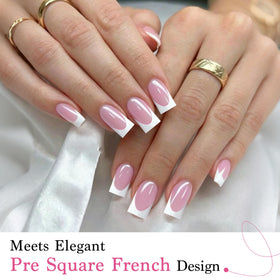 Qiek close-up of the 3mm French tip for precise, professional look