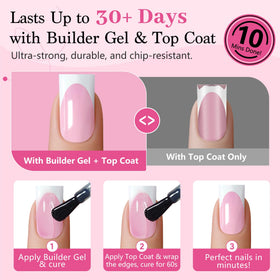 Qiek nails worn in lifestyle setting showing durable everyday wear