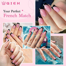 QIEK finished manicure in lifestyle setting for salon-quality results