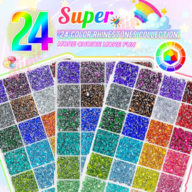 qiipii size comparison of 3mm 4mm and 5mm gems for design planning