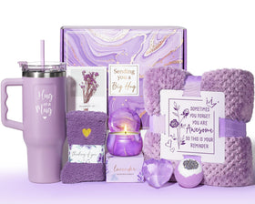 Qinline gift box front view showing calming presentation and easy gifting
