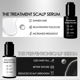Qiuumey finishing serum texture on a hair strand for smooth, frizz-free finish