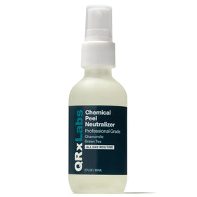QRxLabs front packaging showing 2 fl oz bottle and product benefit