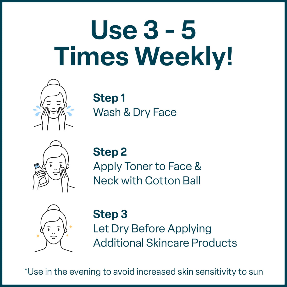 QRxLabs bottle in hand to show 6 fl oz scale and portable skincare benefit
