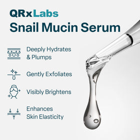 QRxLabs pump dispenser detail for precise, mess-free application