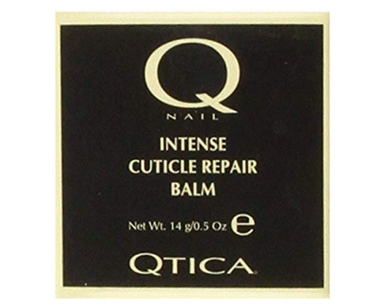 QTICA close-up of balm texture highlighting creamy rich formula for deep hydration