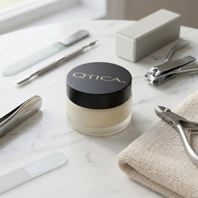QTICA product on salon counter, illustrating professional-grade performance