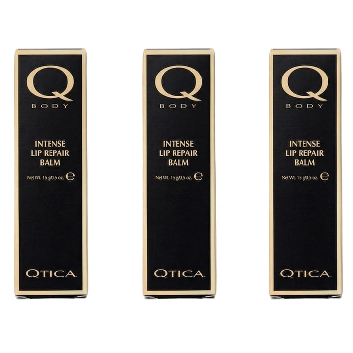 QTICA front packaging showing restorative balm and benefits