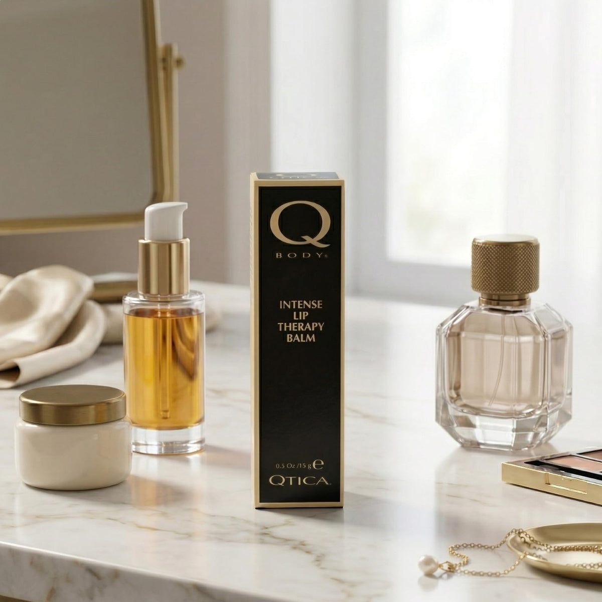 QTICA open tube showing beeswax sheen and protective barrier