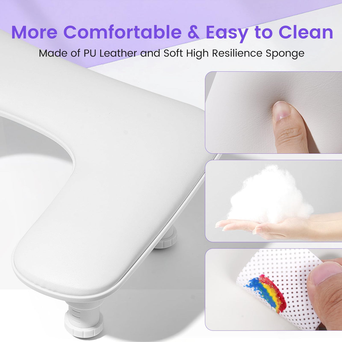Quaferen in salon use with nail dryer, improves technician precision