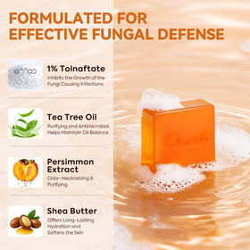 QualiLife close-up of soap texture highlighting creamy hydration