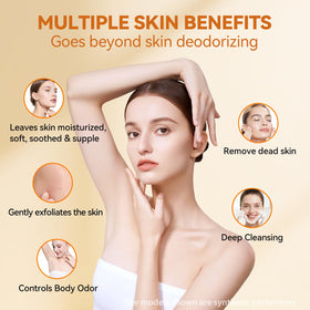 QualiLife foaming net producing rich lather for efficient cleansing
