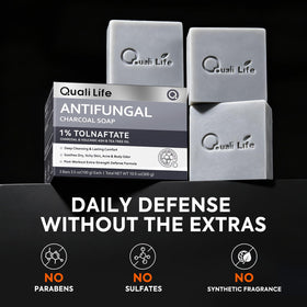QualiLife bar inside gym bag ready for post-workout freshness advantage