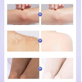 Quatrel jar open revealing creamy gluta rice texture that hydrates