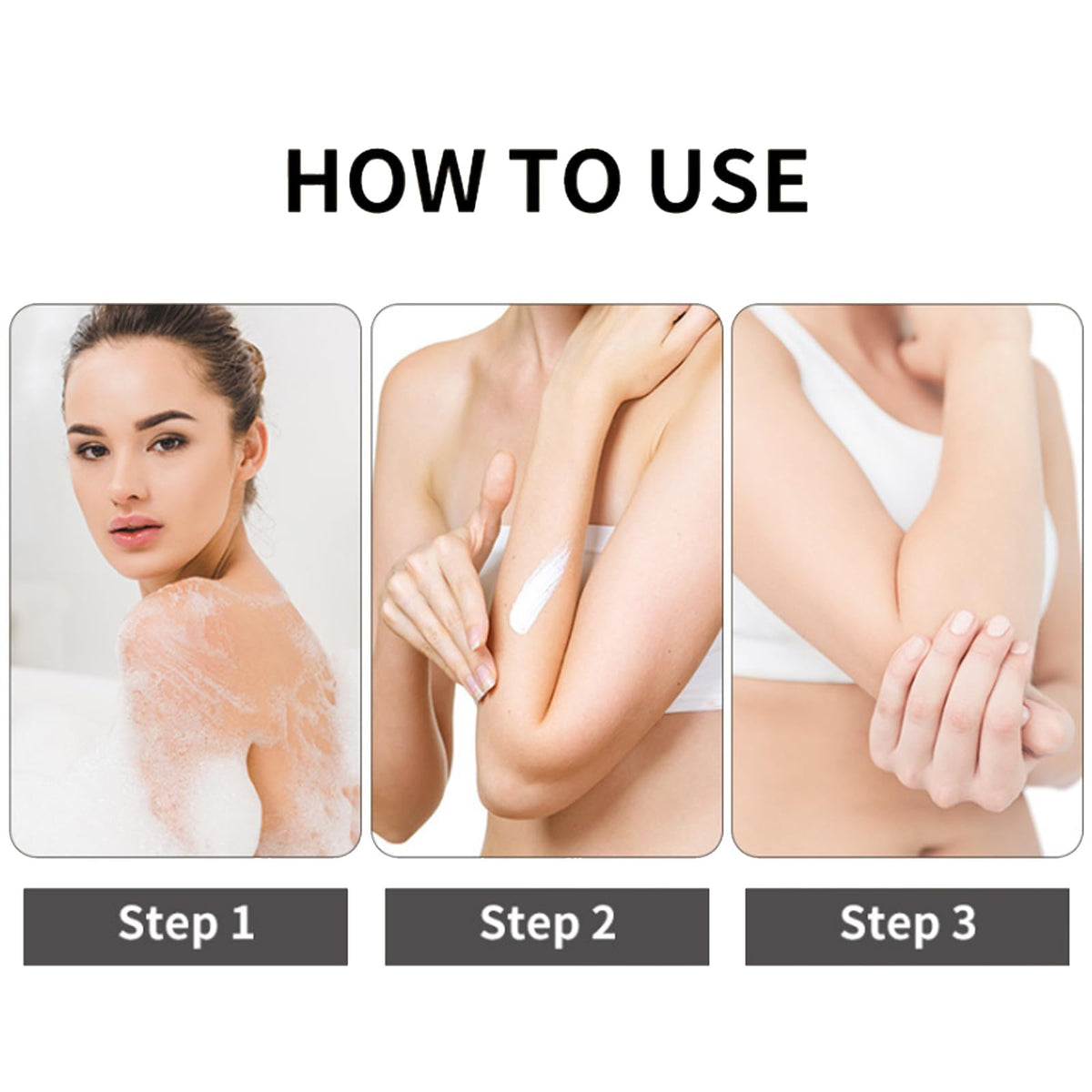 Quatrel on bathroom vanity staged with towel suggesting daily routine benefit