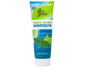 Queen Helene applying masque to face demonstrating gentle, cooling refreshment